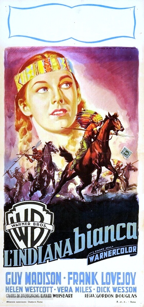 The Charge at Feather River - Italian Movie Poster