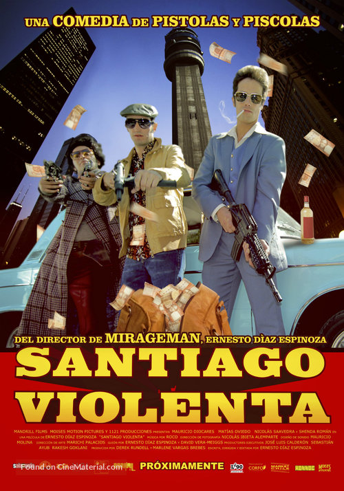 Santiago Violenta - Chilean Movie Poster