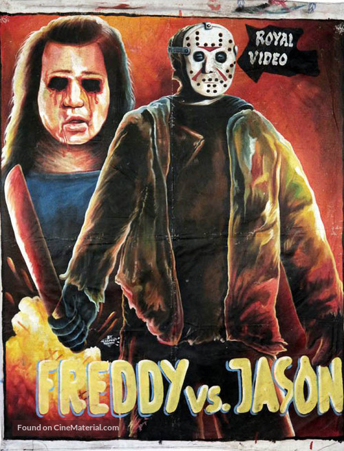 Freddy vs. Jason - Ghanian Movie Poster