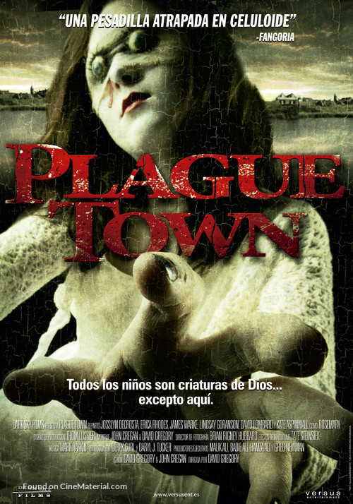 Plague Town - Spanish Movie Poster