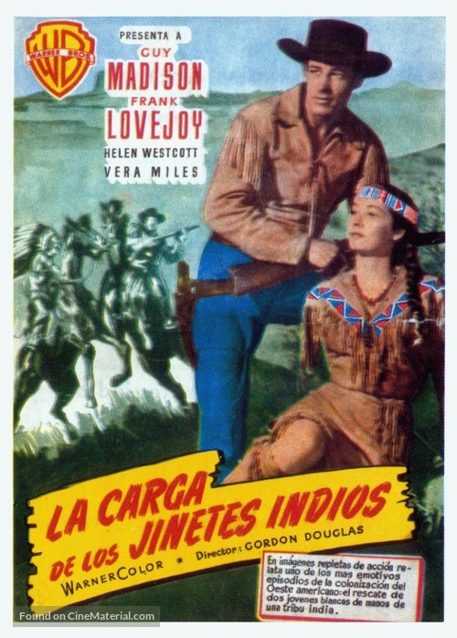 The Charge at Feather River - Spanish Movie Poster