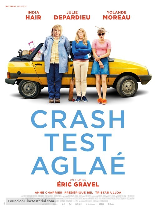 Crash Test Agla&eacute; - French Movie Poster