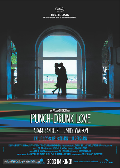Punch-Drunk Love - German Movie Poster