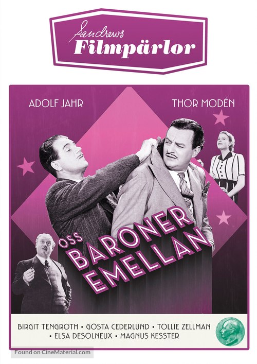 Oss baroner emellan - Swedish Movie Cover