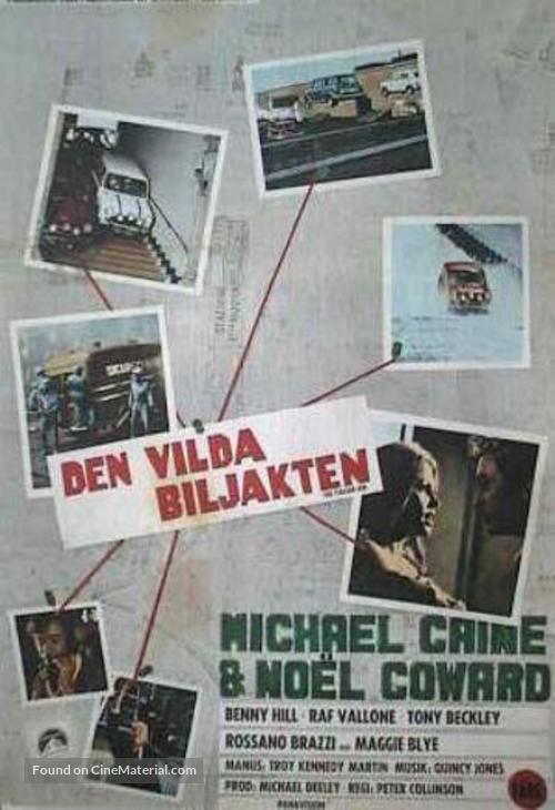 The Italian Job - Swedish Movie Poster