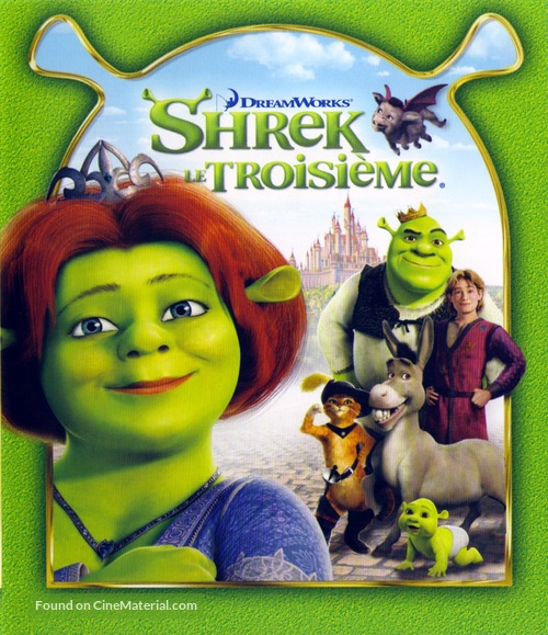 Shrek the Third - French Blu-Ray movie cover