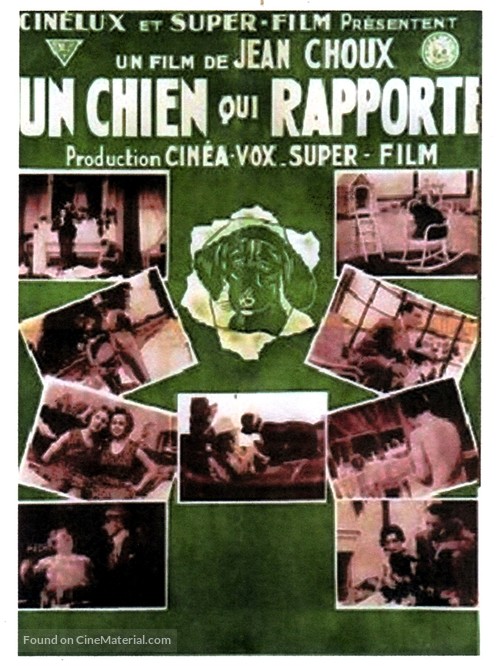 Un chien qui rapporte - French Movie Poster