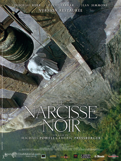 Black Narcissus - French Re-release movie poster