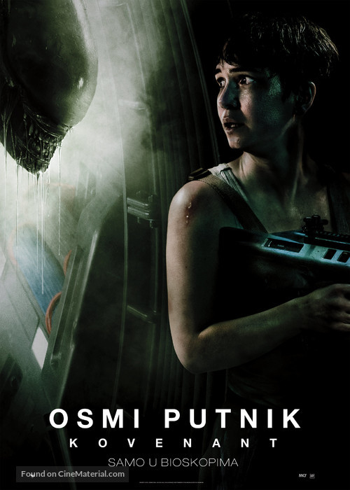 Alien: Covenant - Serbian Movie Poster