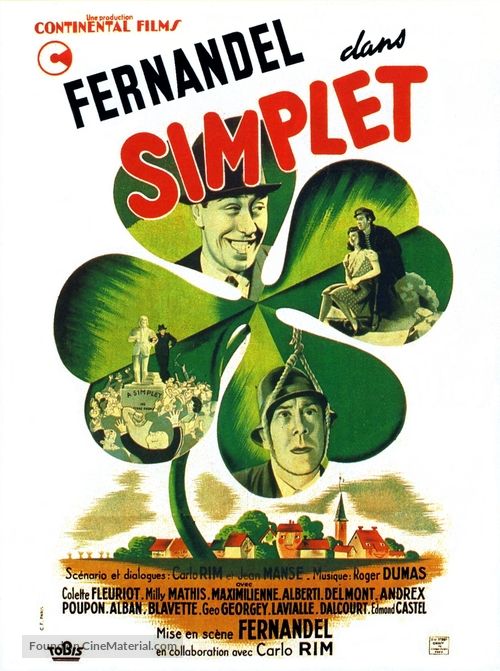 Simplet - French Movie Poster