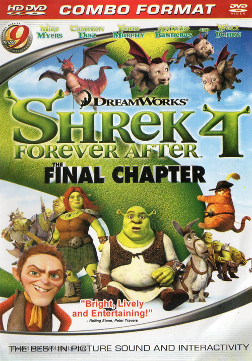 shrek 4 dvd cover