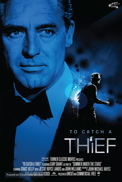 To Catch a Thief - Re-release movie poster