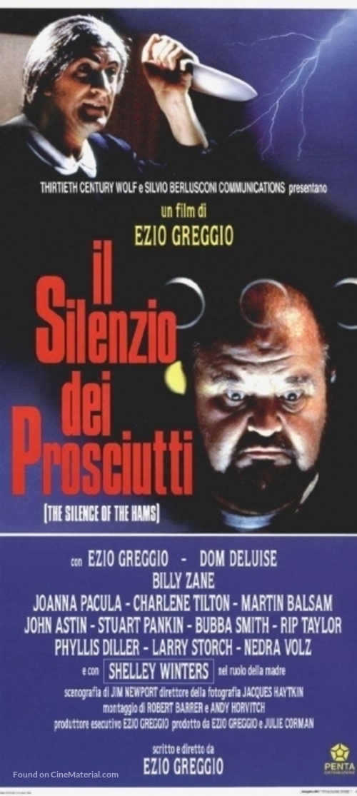 Silenzio dei prosciutti, Il - Italian Movie Poster