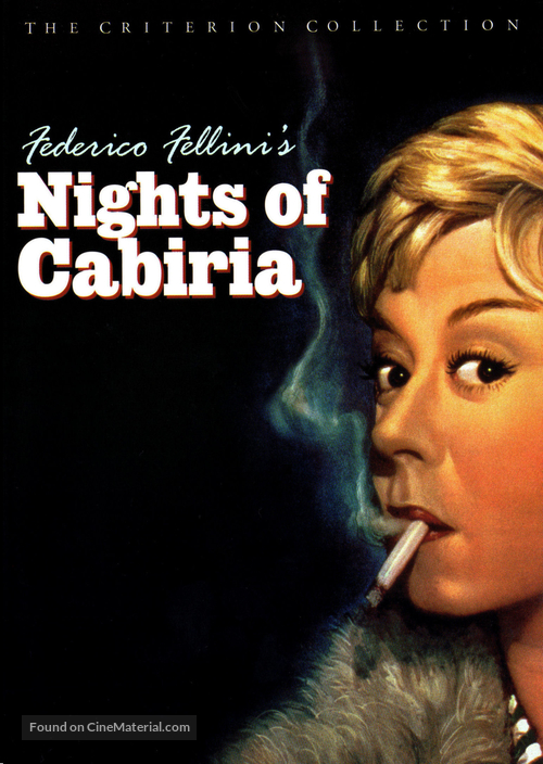 Le notti di Cabiria - DVD movie cover