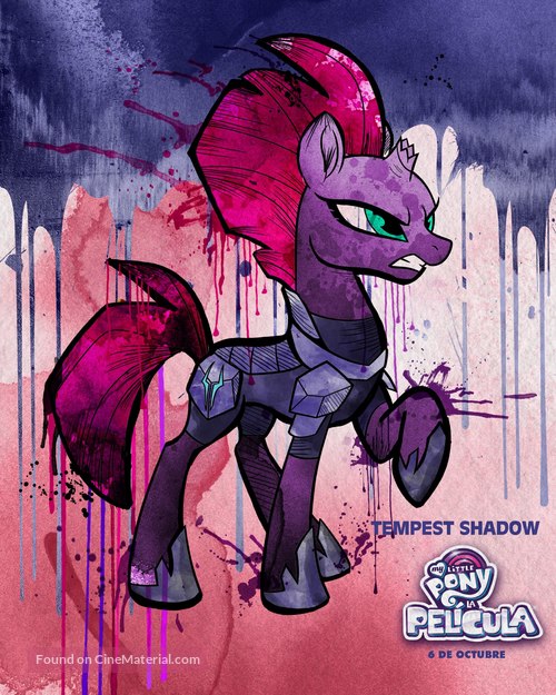 My Little Pony : The Movie - Mexican Movie Poster