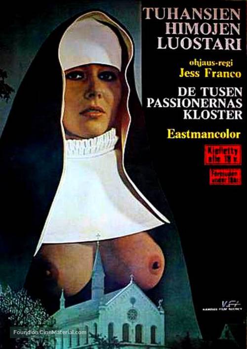 Die liebesbriefe einer portugiesischen Nonne - Finnish Movie Poster