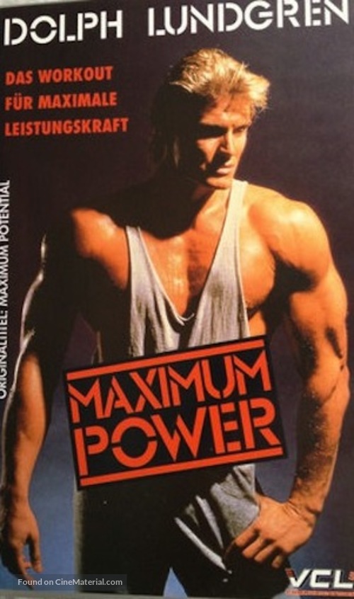 Maximum Potential - German VHS movie cover