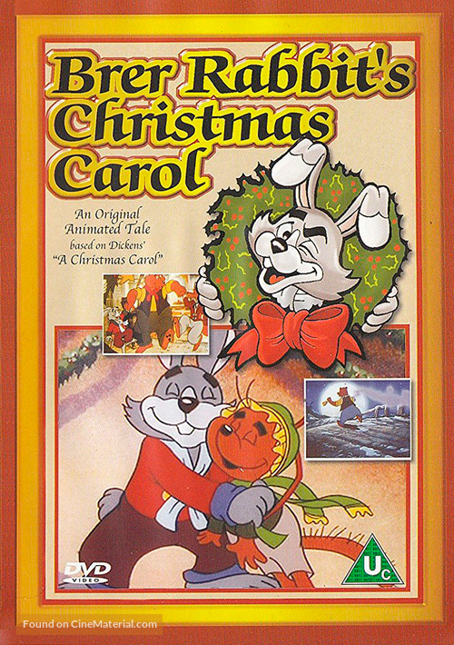 Brer Rabbit&#039;s Christmas Carol - British Movie Cover