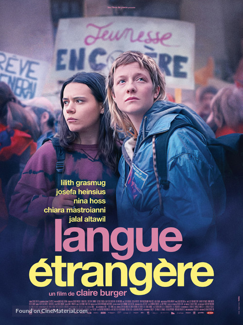 Langue &Eacute;trang&egrave;re - French Movie Poster