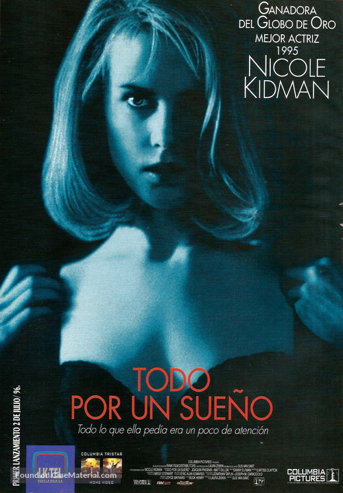 To Die For - Argentinian VHS movie cover