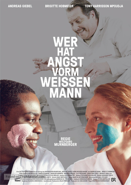 Wer hat Angst vorm wei&szlig;en Mann? - German Movie Poster