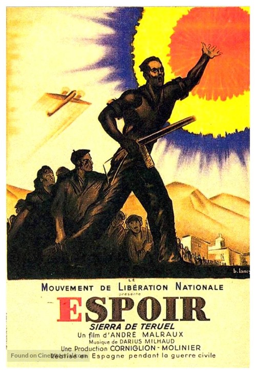 Espoir, L&#039; - French Movie Poster