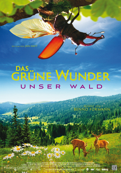 Das gr&uuml;ne Wunder - Unser Wald - German Movie Poster