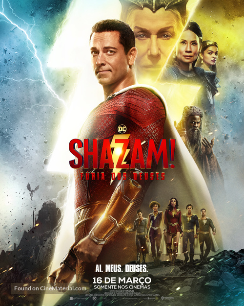 Shazam! Fury of the Gods - Brazilian Movie Poster