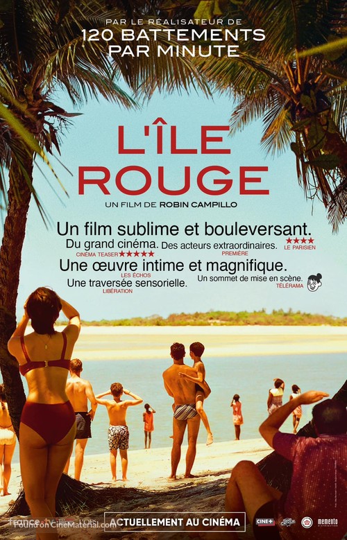 l&#039;&icirc;le rouge - French Movie Poster