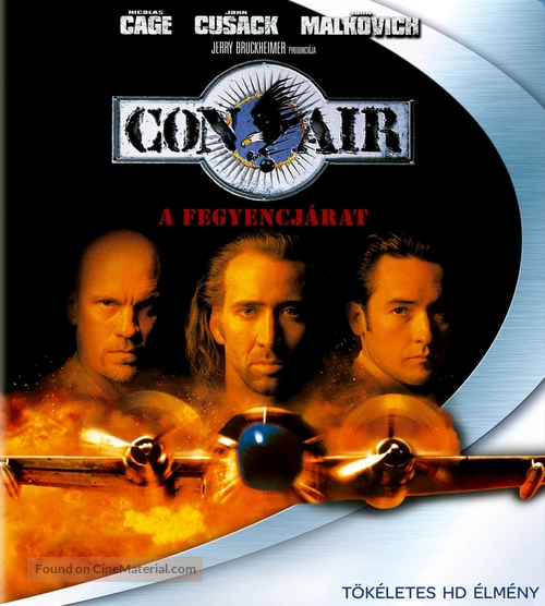 Con Air - Hungarian Blu-Ray movie cover