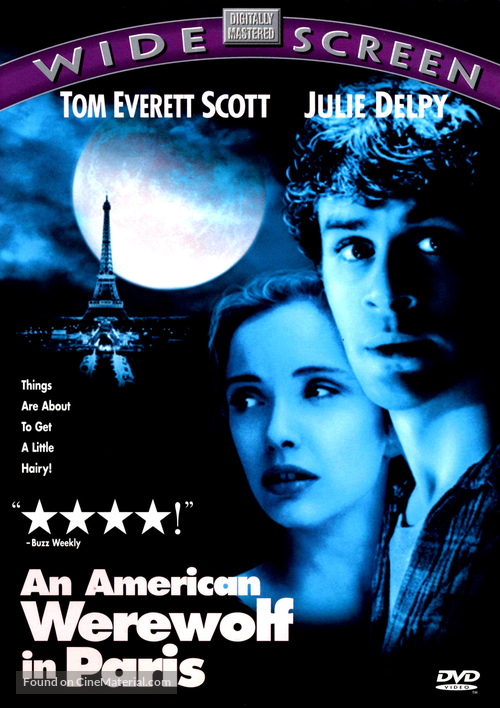 An American Werewolf in Paris - DVD movie cover