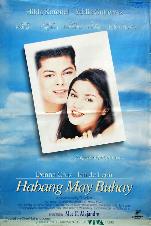 Habang may buhay - Philippine Movie Poster