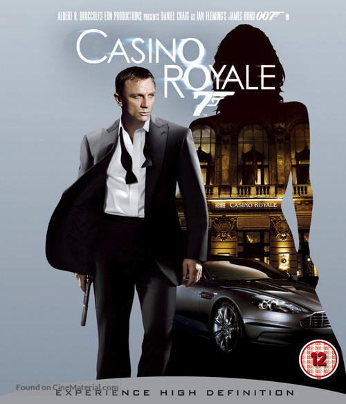 Casino Royale - British Blu-Ray movie cover