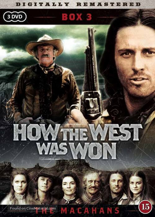 &quot;How the West Was Won&quot; - Danish DVD movie cover