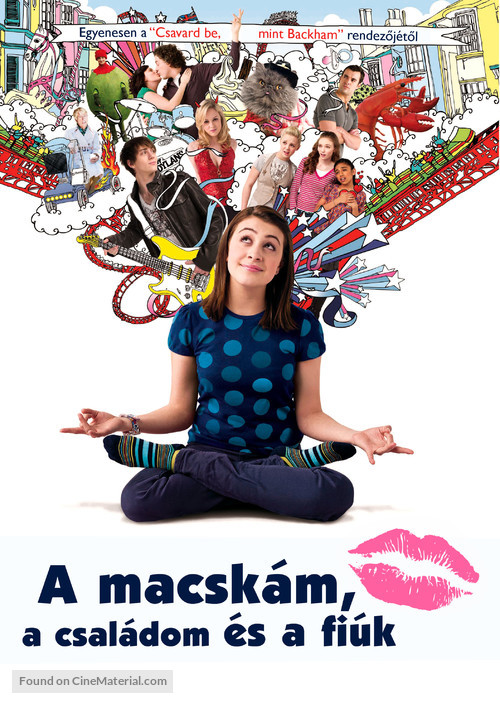 Angus, Thongs and Perfect Snogging - Hungarian Movie Poster