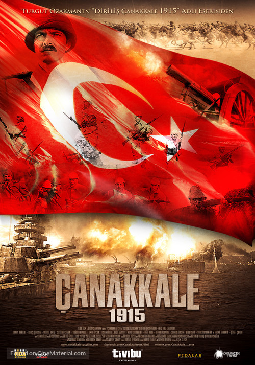 &Ccedil;anakkale 1915 - Turkish Movie Poster