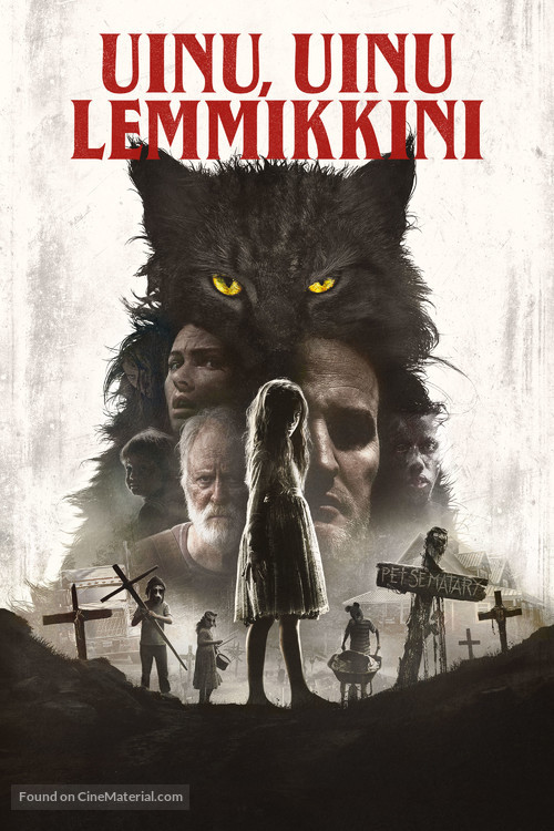 Pet Sematary - Finnish Movie Cover