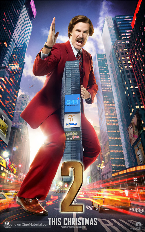 Anchorman 2: The Legend Continues - Movie Poster