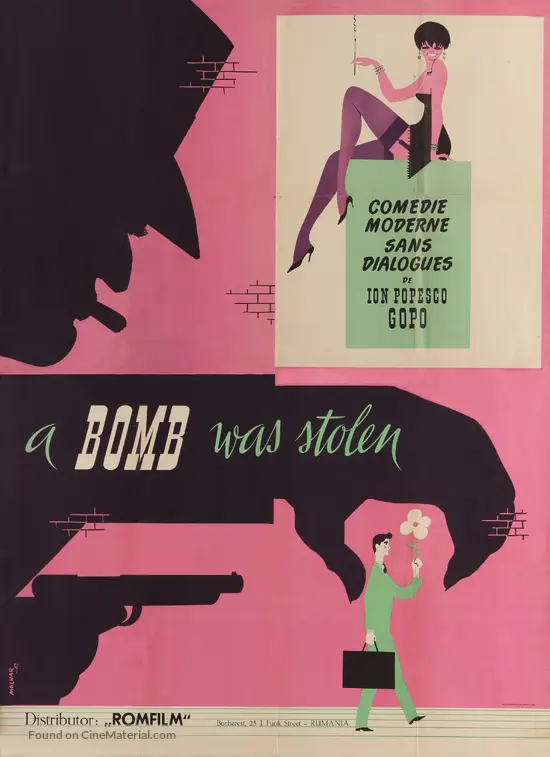 S-a furat o bomba - Romanian Movie Poster