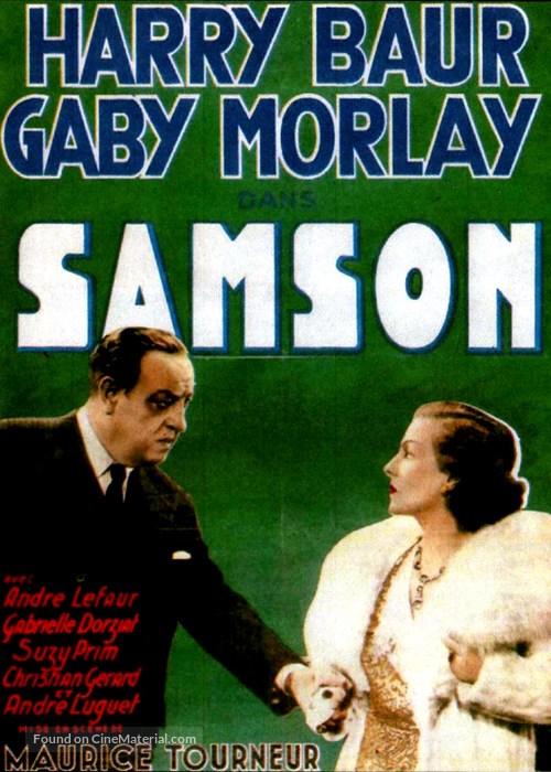 Samson - French Movie Poster