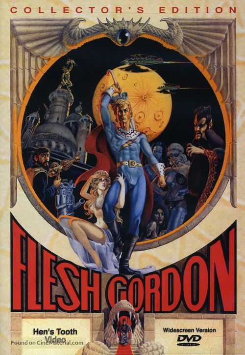Flesh Gordon - DVD movie cover