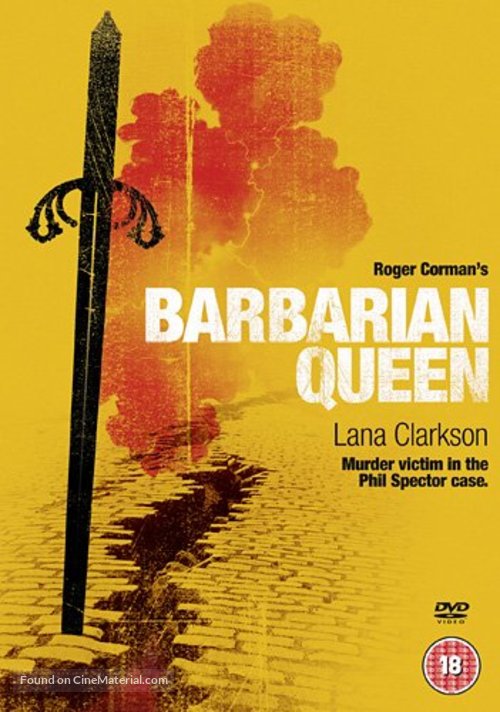Barbarian Queen - British DVD movie cover