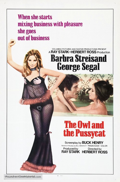 The Owl and the Pussycat - Movie Poster
