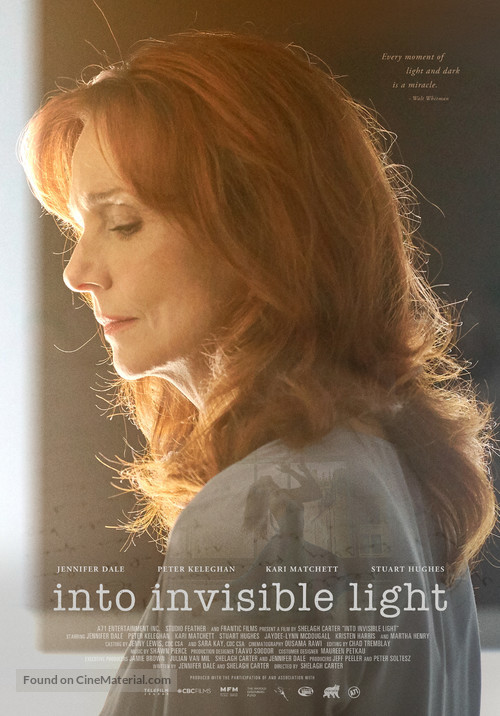 Into Invisible Light - Canadian Movie Poster
