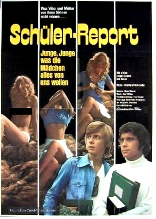 Sch&uuml;ler-Report - German Movie Poster