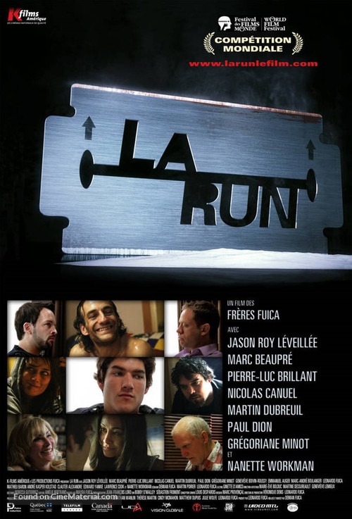 La Run - Canadian Movie Poster