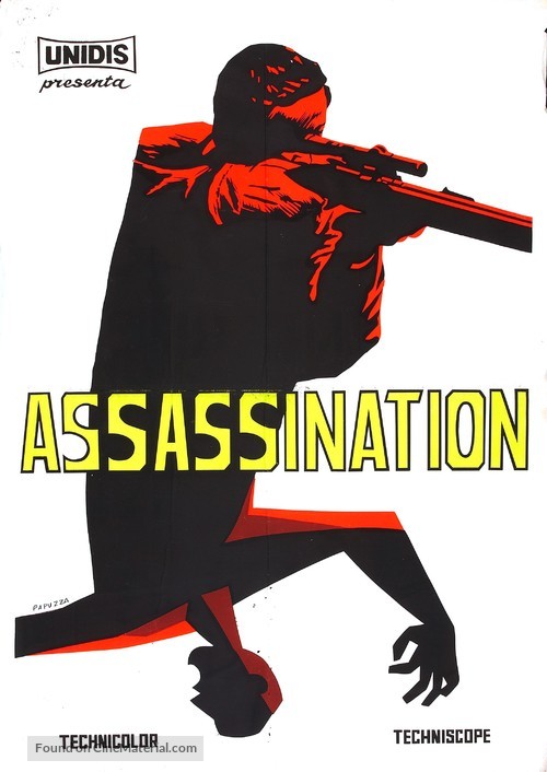 Assassination - Italian Movie Poster