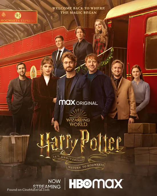 Harry Potter 20th Anniversary Return to Hogwarts (2022) movie poster