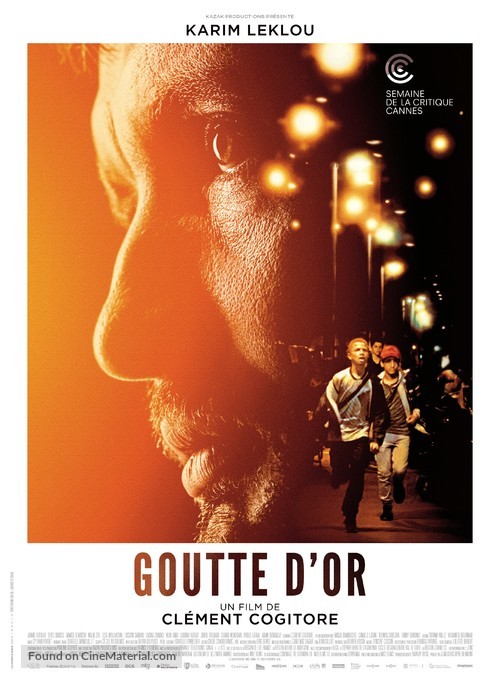 Goutte d&#039;or - French Movie Poster