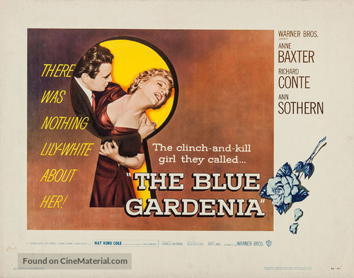 The Blue Gardenia - Movie Poster